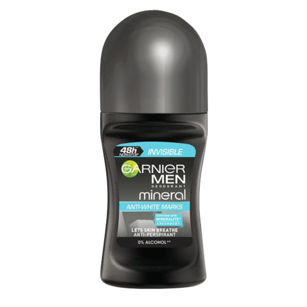 Garnier Men Mineral Anti-perspirant Roll- On Invisible 50ml